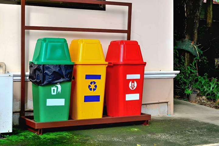 Bacs gestion déchets Paris et Île-de-France